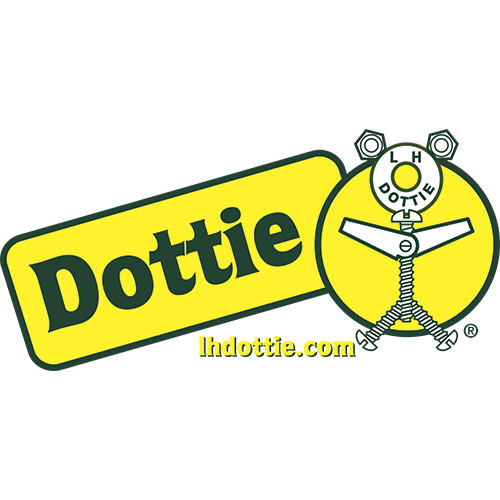 Dottie RMDS83234 8-32 X 3/4 Round Head Square/Slotted Machine 100pk