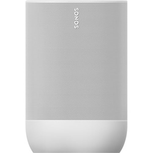 SONOS MOVE Portable Bluetooth Smart Speaker - Alexa, Google Assistant Supported - Lunar White