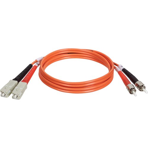 Tripp Lite 3M Duplex Multimode 62.5/125 Fiber Optic Patch Cable SC/ST 10' 10ft 3 Meter