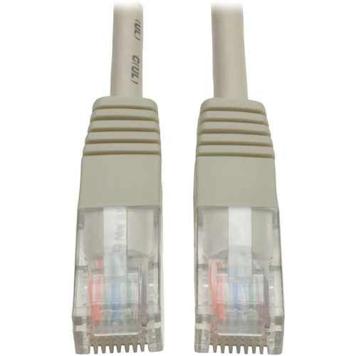 Tripp Lite 20ft Cat5e / Cat5 350MHz Molded Patch Cable RJ45 M/M Gray 20'