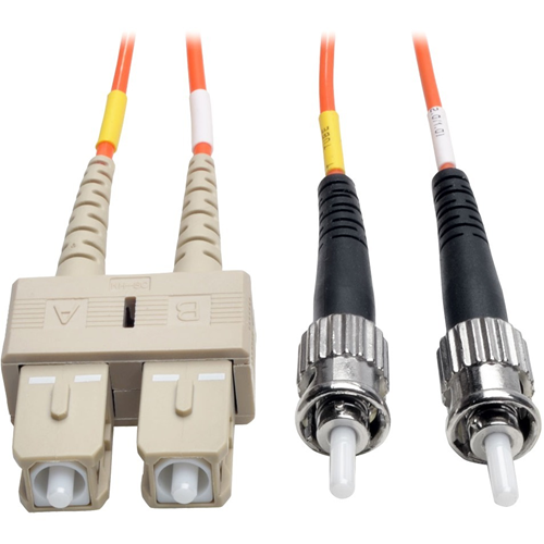 Tripp Lite 2M Duplex Multimode 50/125 Fiber Optic Patch Cable SC/ST 6' 6ft 2 Meter