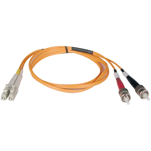 Tripp Lite 8M Duplex Multimode 62.5/125 Fiber Optic Patch Cable LC/ST 26' 26ft 8 Meter