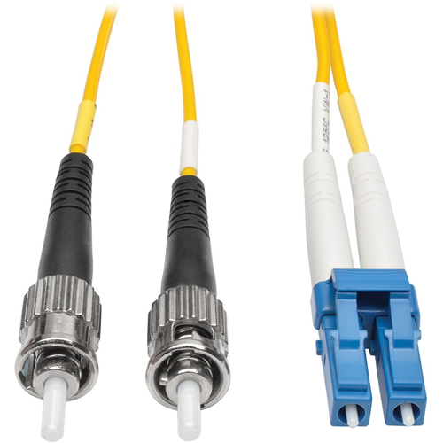 Tripp Lite 7M Duplex Singlemode 8.3/125 Fiber Optic Patch Cable LC/ST 23' 23ft 7 Meter