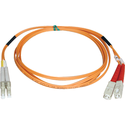 Tripp Lite 15M Duplex Multimode 50/125 Fiber Optic Patch Cable LC/SC 50' 50ft 15 Meter