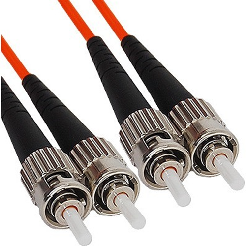 ICC 62.5/125&micro;m Multimode Duplex ST-ST Fiber Optic Jumper, 1 PC