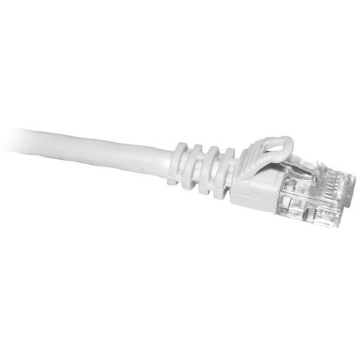 ClearLinks 7FT Cat5E 350MHZ White Molded Snagless Patch Cable