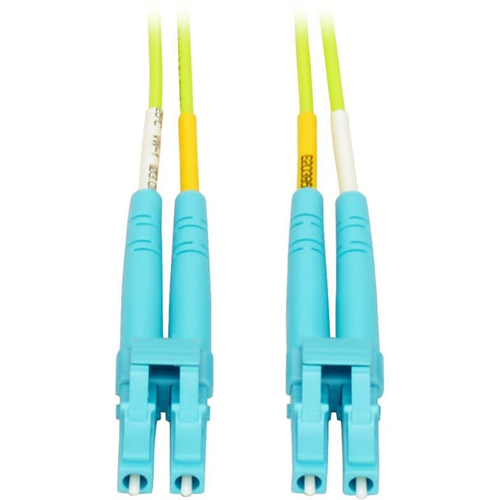 Tripp Lite Duplex Multimode Fiber Patch Cable OM5 LC LC 50/125 100Gb 3M