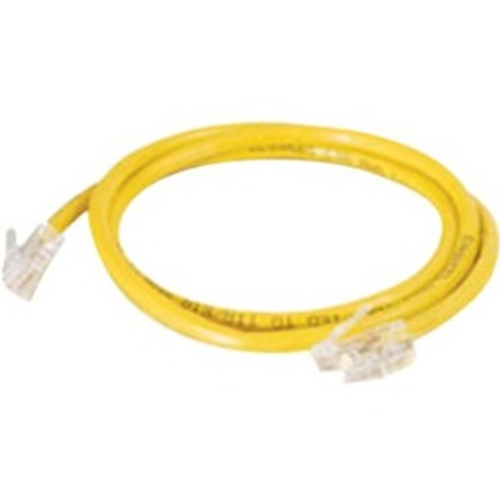 Quiktron 14Ft Value Series Cat.6 Non-Booted Patch Cord - Yellow