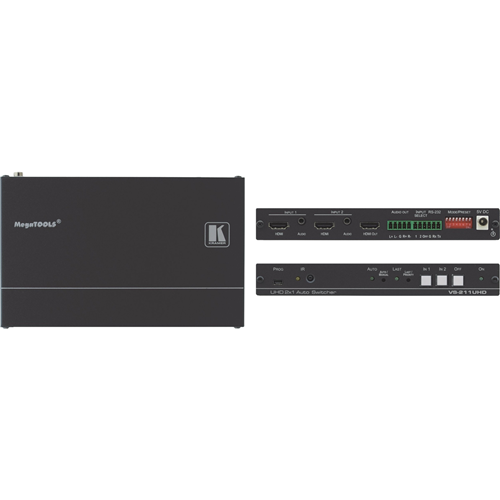 Kramer 2x1 4K60 4:2:0 HDMI Auto Switcher