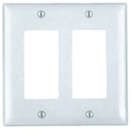 On-Q/Legrand 2 Socket Faceplate