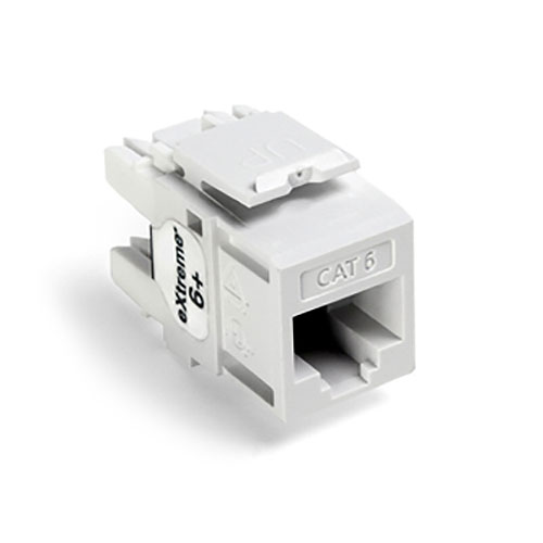 Leviton eXtreme 6+ Component-Rated Keystone Jack