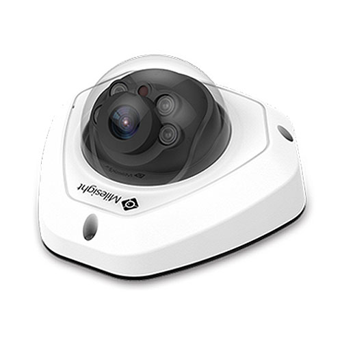 Milesight MS-C5373-PB 5 Megapixel Network Camera - Color - Mini Dome