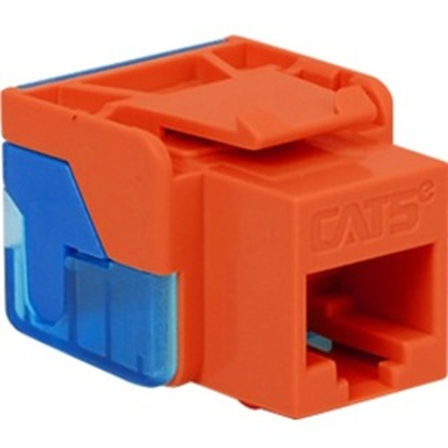 ICC Cat 5e, EZ, Modular Connector, Orange