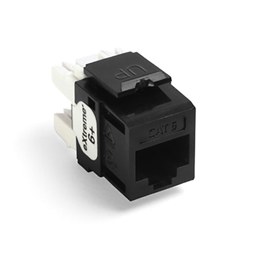 Leviton eXtreme 6+ Component-Rated Keystone Jack