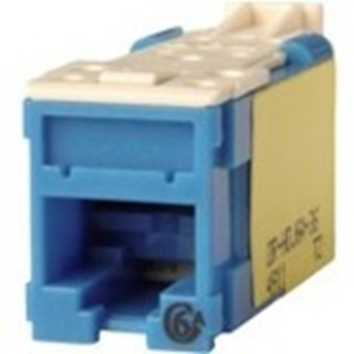 Ortronics Clarity Cat6a High Density Jack,T568A/B, Blue