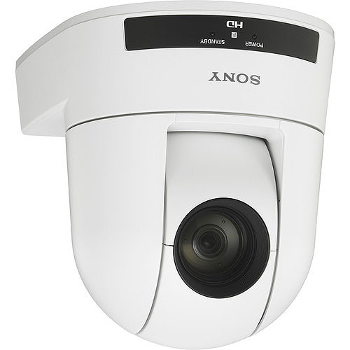 White 30x PTZ Desktop/Ceiling Mount Camera