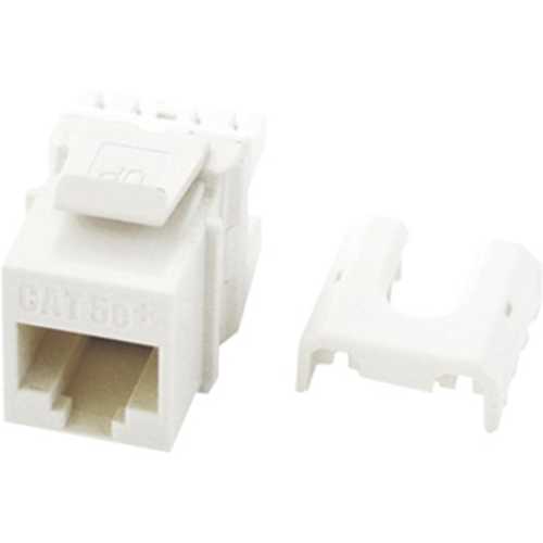 Legrand-On-Q Quick Connect Cat 5e RJ45 Keystone Insert, White, 50-Pack