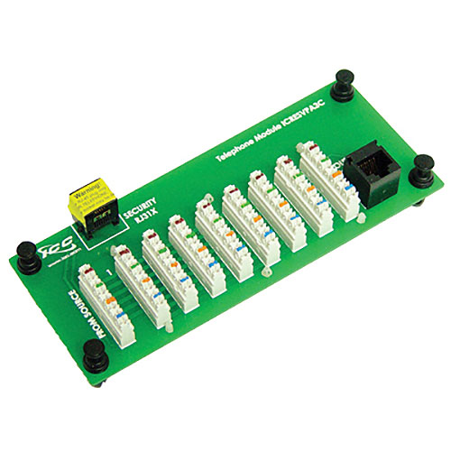 ICC Compact Module, Telephone, 8-Port W/RJ31