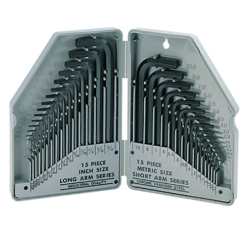 Eclipse 900-038 Hex Key Set - Us And Metric