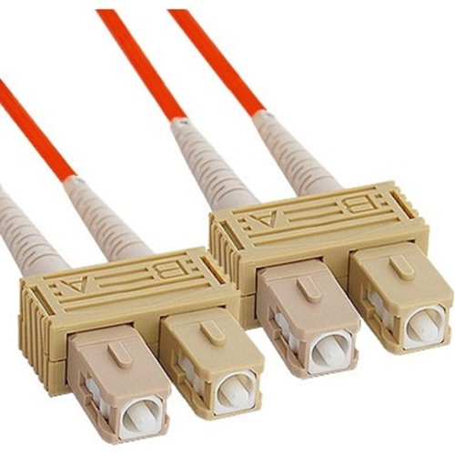 ICC 62.5/125&micro;m Multimode Duplex SC-SC Fiber Optic Jumper, 1 PC