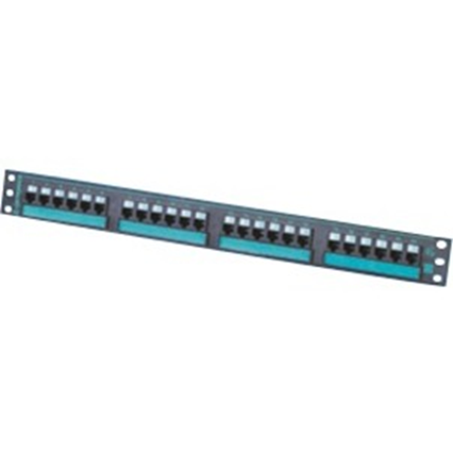 Ortronics Clarity 6 24-port Category 6 Patch Panel, six-port Modules, 19