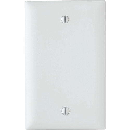 Pass & Seymour Trademaster 1-Gang Blank Wall Plate, White (M20)