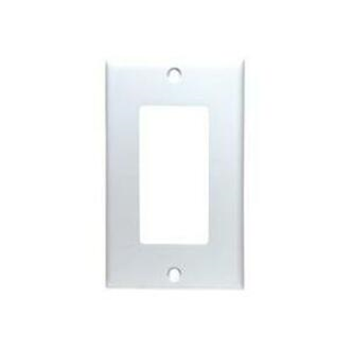 Leviton 80401-00W Single Gang Decora Style Faceplate