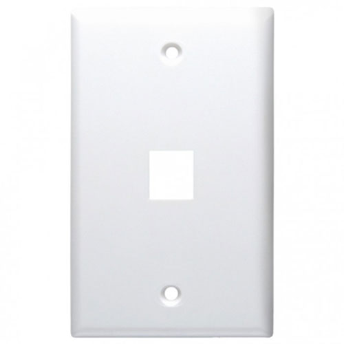 DataComm 20-3001-WH Keystone Faceplate