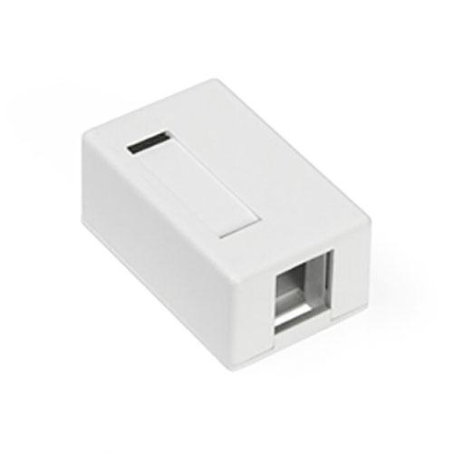 Leviton QuickPort 1 Socket Surface Mounting Box