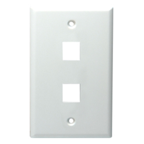 DataComm 20-3012-WH Keystone Faceplate