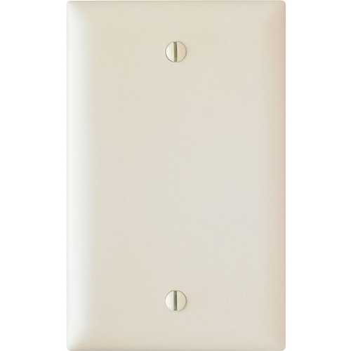 Pass & Seymour Trademaster 1-Gang Blank Wall Plate, Light Almond (M20)