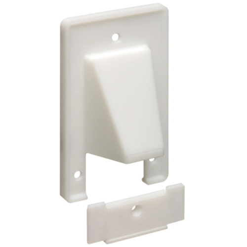 Arlington Scoop CER1 Reversible Single Gang Faceplate