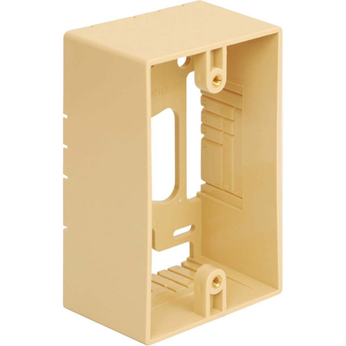 ICC Mounting Box 1-Gang Ivory