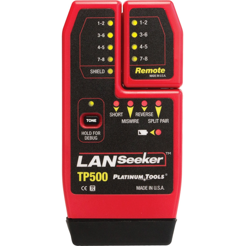 Platinum Tools LANSeeker Cable Tester