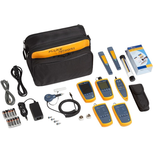 Fluke Networks Complete Fiber Verification Kit with FI-500 FiberInspector Micro