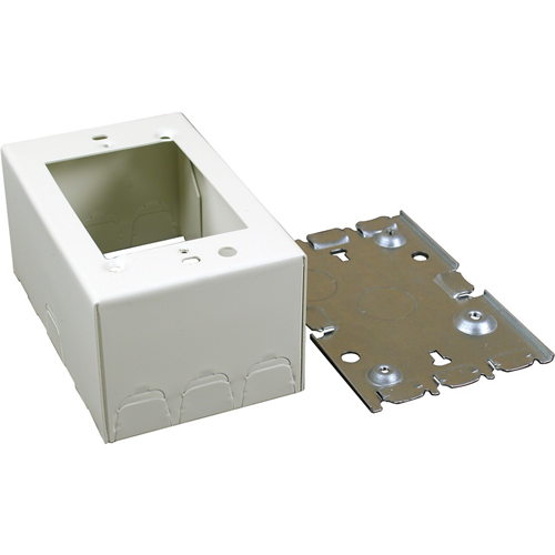 Wiremold 500/700 Single-Gang Deep Switch and Receptacle Box Fitting