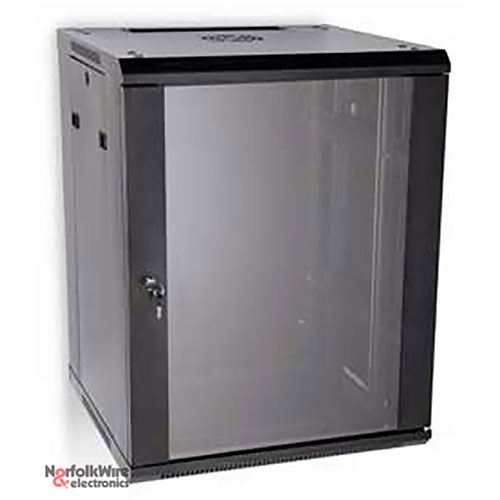 Kendall Howard LINIER 3130-3-001-12 Swing-Out Wallmount Rack Cabinet