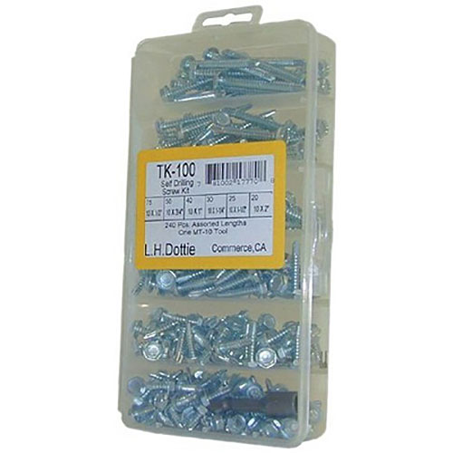 Dottie TK810PH Self Drilling Screw Kit