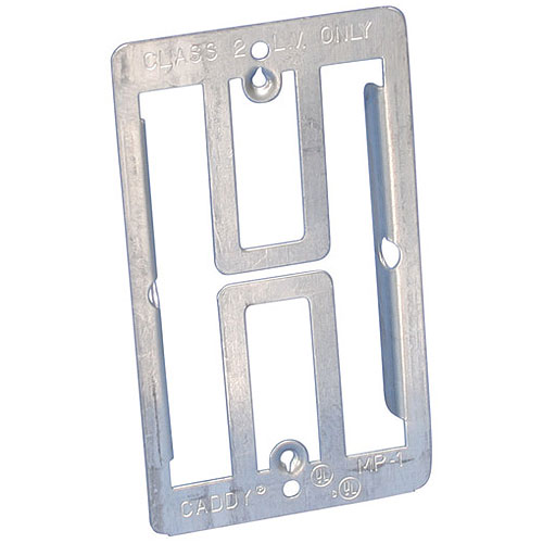 nVent CADDY MP2 Low Voltage Mounting Plate, 2 Gang
