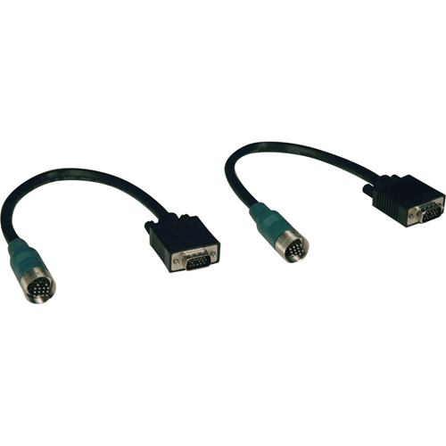 Tripp Lite Easy Pull Type-A VGA Connector Kit RGB M/M