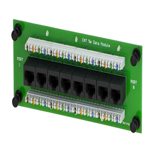 8 Port CAT 5e Data Module