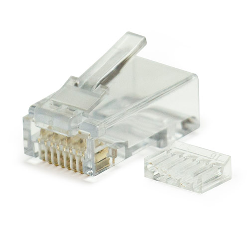 W Box Standard 2-PC Cat6 RJ45 Connector