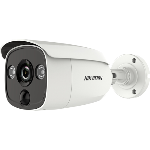 Hikvision DS-2CE12D0T-PIRL 2 Megapixel Surveillance Camera - Monochrome, Color - Bullet