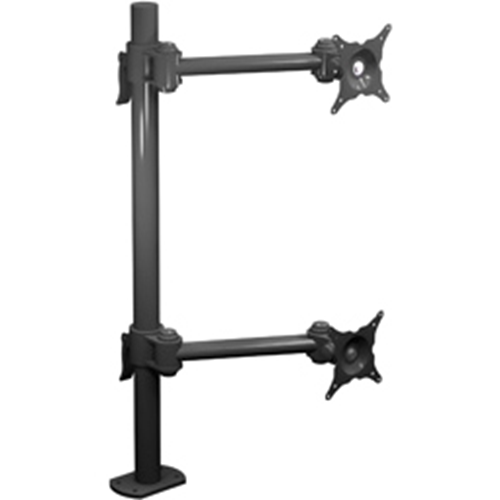 Winsted W6493 Pole Mount for Flat Panel Display - Black