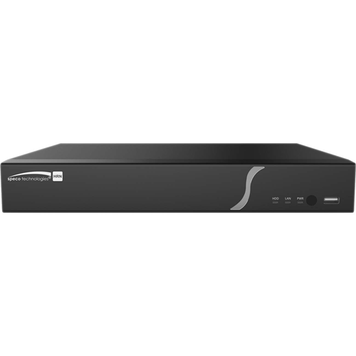 Speco 12 Channel Hybrid Digital Video Recorder 8 HD-TVI Channels Plus 4 IP Channels