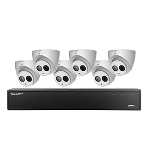 WatchNET ENM-08KIT6-40IRBFT Video Surveillance System