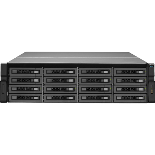 QNAP REXP-1620U-RP Drive Enclosure - 12Gb/s SAS Host Interface - 3U Rack-mountable