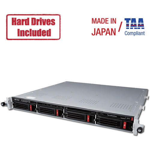 Buffalo TeraStation 3410RN Rackmount 8 TB NAS Hard Drives Included