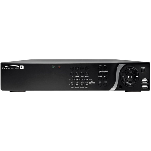 Speco 8 Channel NVR with 8 Built-In PoE+ Ports