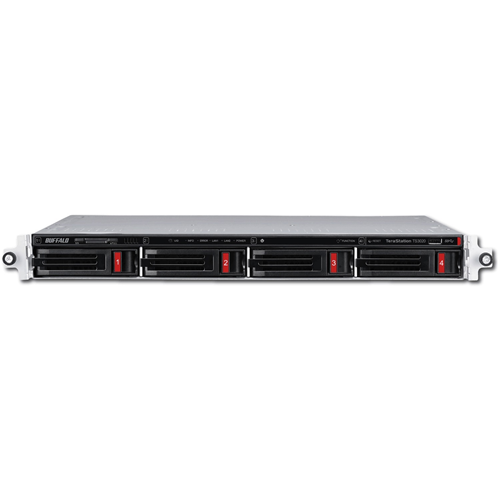 Buffalo TeraStation 3420RN Rackmount 4TB NAS Hard Drives Included (2 x 2TB, 4 Bay)